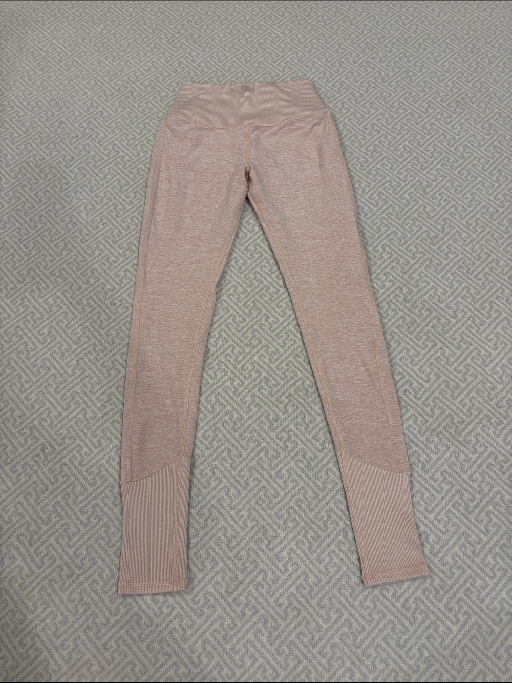 ALO Seamless High-Waist Leggings in Dusty Pink